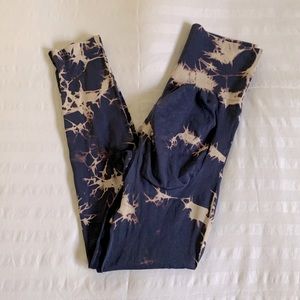 Tie dye leggings